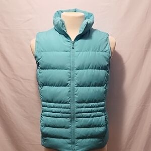 Talbots Teal Puffer Vest